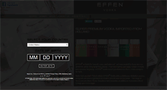 Desktop Screenshot of effenvodka.com
